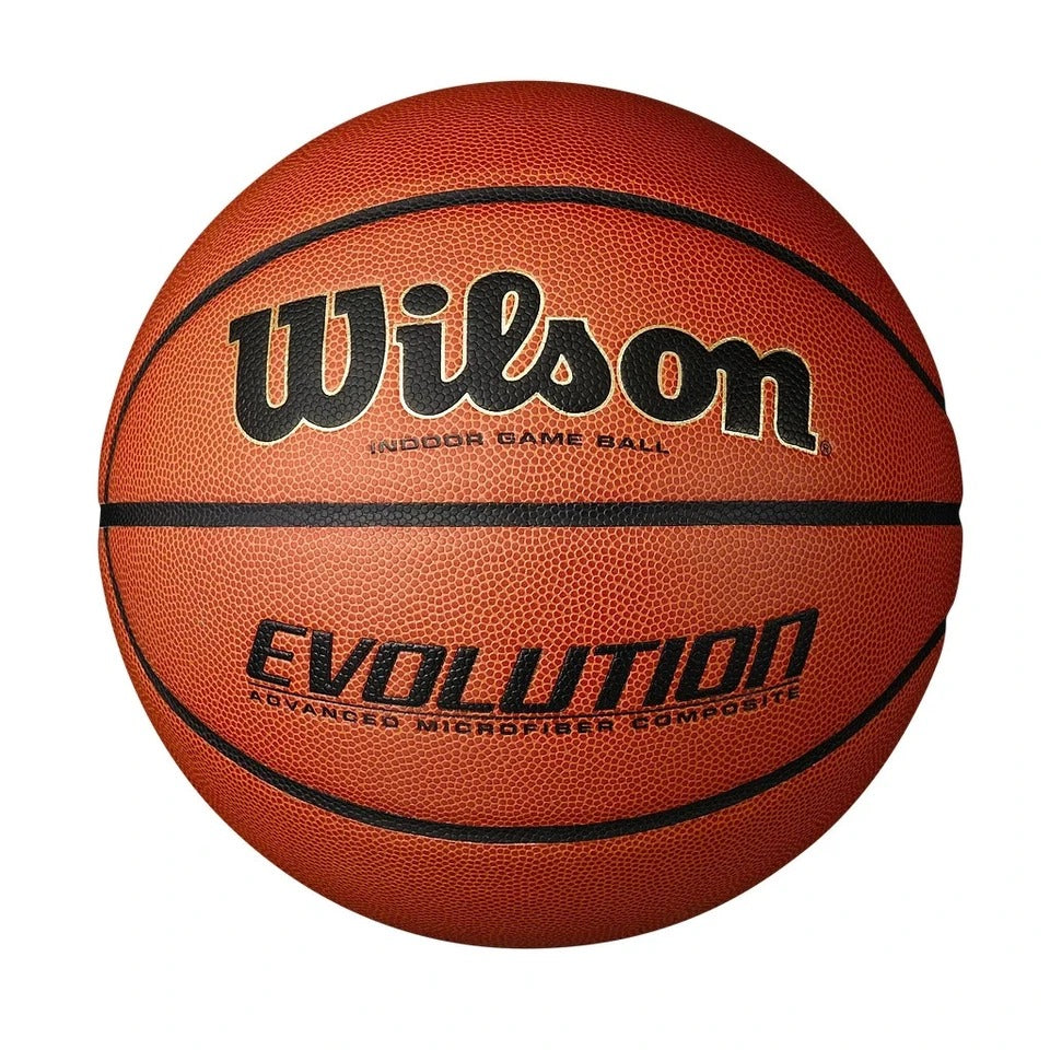 Wilson Evolution Indoor Basketball – Official Size Game Ball