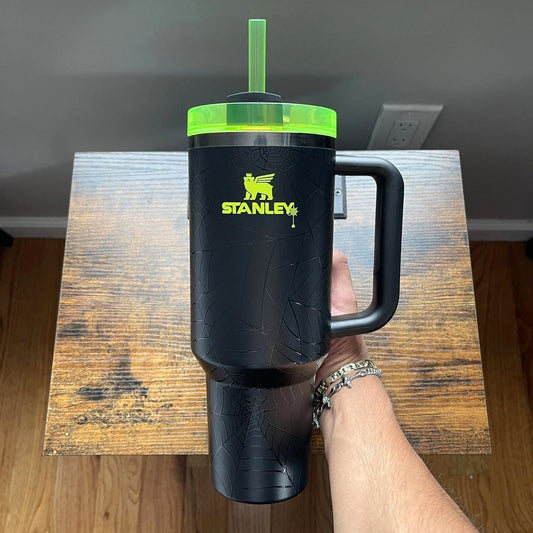 Stanley HALLOWEEN WEB GLOW H2.0 40oz Tumbler Limited Edition