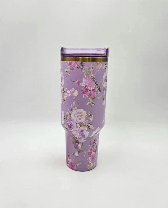 Stanley X Love Shack Fancy Cup 40 oz - Happy Thoughts Quencher Rosa Beaux Purple