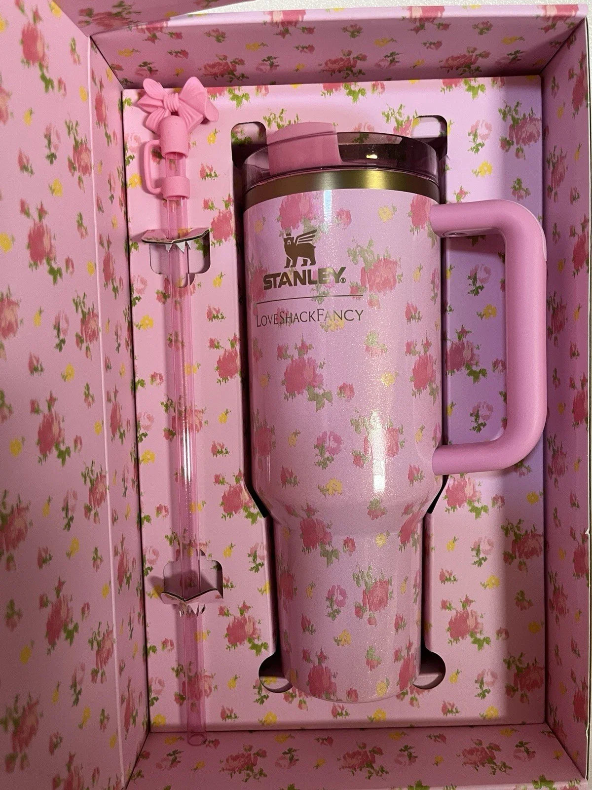 Stanley X Love Shack Fancy 30oz H2.O Flowstate Tumbler Ibiza Sunset