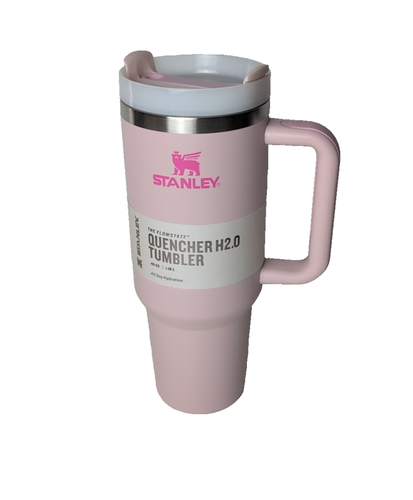 Stanley 40oz Flowstate Quencher H2.0 Tumbler Pink