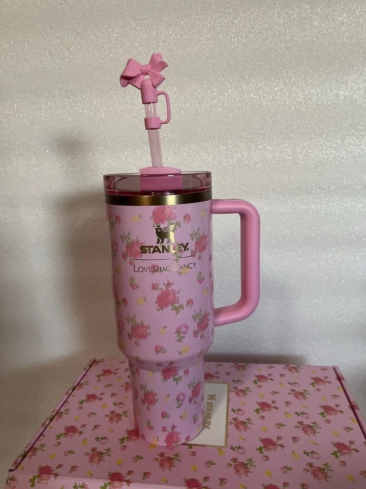 Stanley X Love Shack Fancy 30oz H2.O Flowstate Tumbler Ibiza Sunset